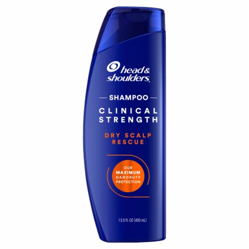 Head & Shoulders Clinical Strength Dry Scalp Rescue Shampoo, for Stubborn Dandruff, 13.5 fl oz
