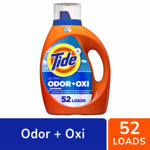 Tide With Ultra Oxi & Odor Eliminators Original Scent Liquid Laundry Detergent