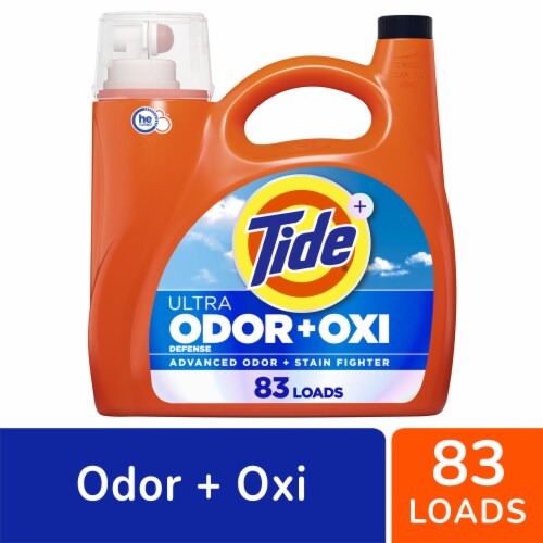 Tide With Ultra Oxi & Odor Eliminators Original Scent Liquid Laundry Detergent