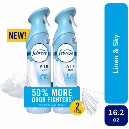 Febreze Air Mist Air Freshener Spray Odor Fighting Room Spray Linen & Sky Scent