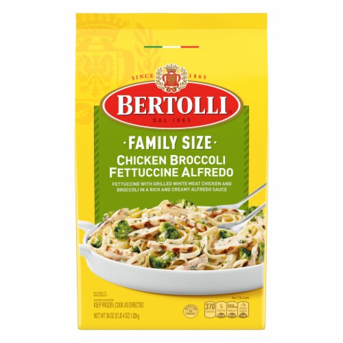 Bertolli Chicken Broccoli Fettuccine Alfredo, Family Size, Frozen Meal