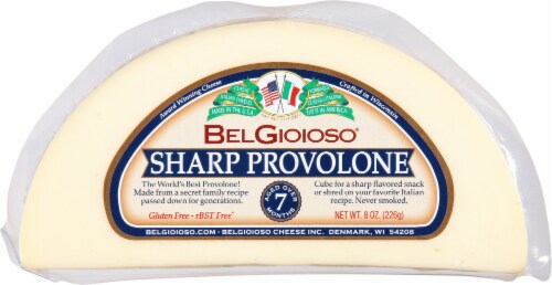 BelGioioso® Sharp Provolone Cheese Wedge