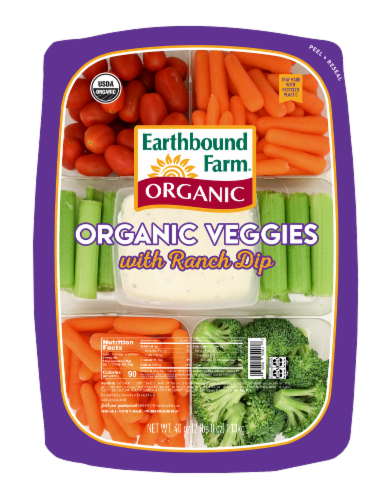 Earthbound Farm Organic Veggies with Ranch Dip