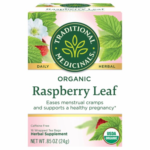 Traditional Medicinals® Organic Raspberry Leaf Tea Bags