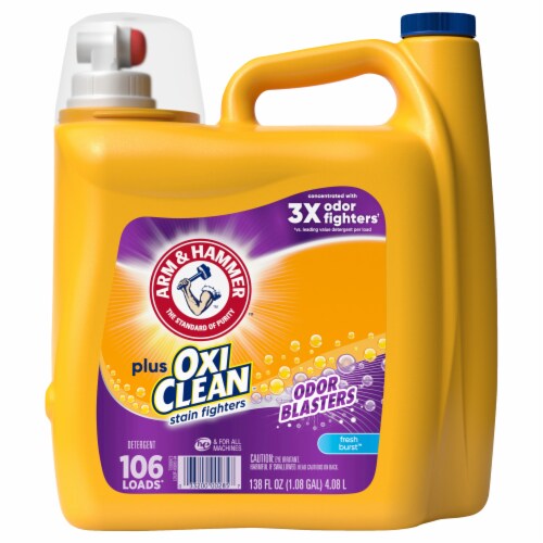 Arm & Hammer™ Oxi Clean™ with Odor Blasters Fresh Burst Liquid Laundry Detergent