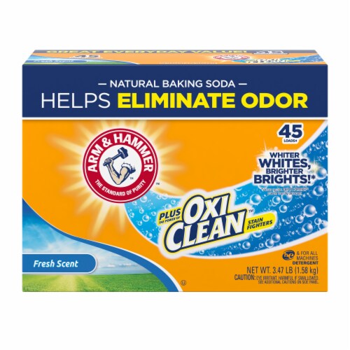 Arm & Hammer plus OxiClean™ Stain Fighters Fresh Scent Powder Laundry Detergent