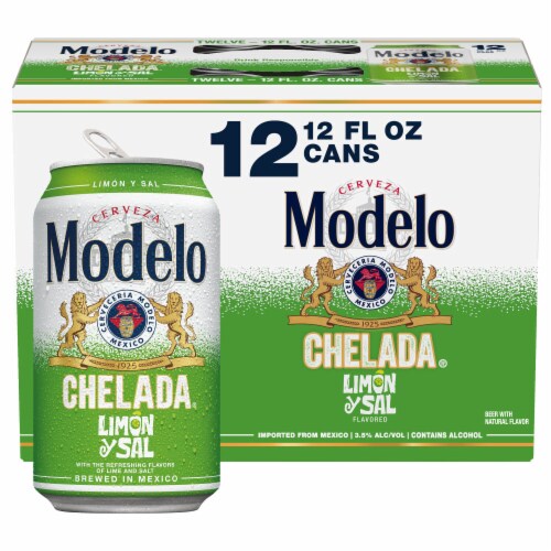 Modelo Chelada Limón y Sal Mexican Import Flavored Beer