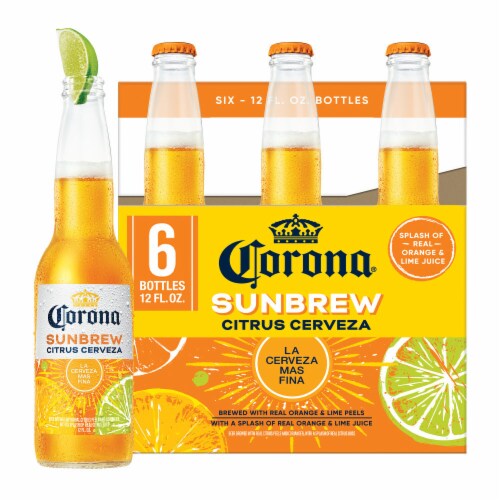 Corona Sunbrew Citrus Cerveza Mexican Import Beer