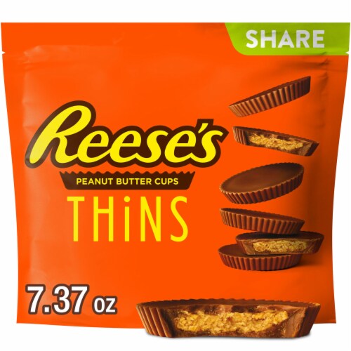REESE’S THiNS Milk Chocolate Peanut Butter Cups Candy Share Pack