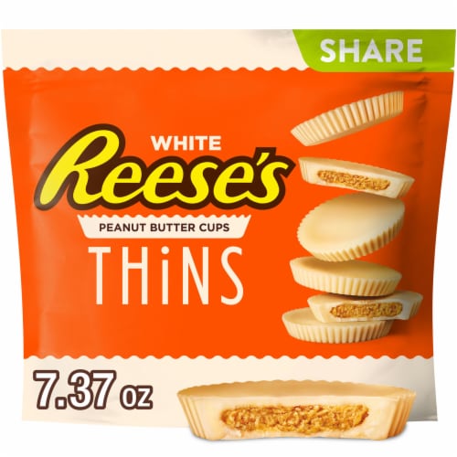 REESE’S THiNS White Creme Peanut Butter Cups Candy
