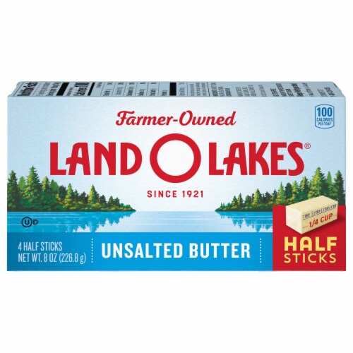 Land O Lakes Unsalted Butter Half Sticks
