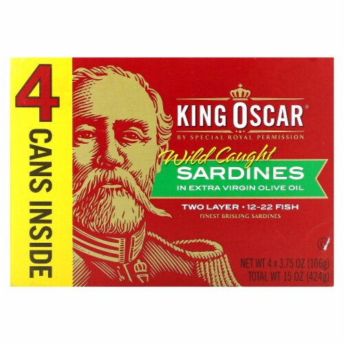 King Oscar® Wild Caught Sardines in Extra Virgin Olive Oil