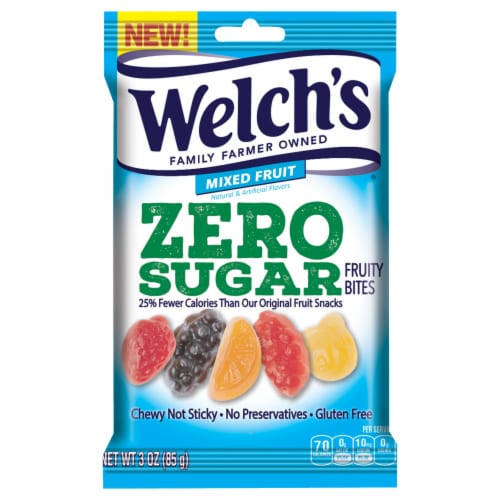 Welch’s Zero Sugar Mixed Fruit Fruity Bites