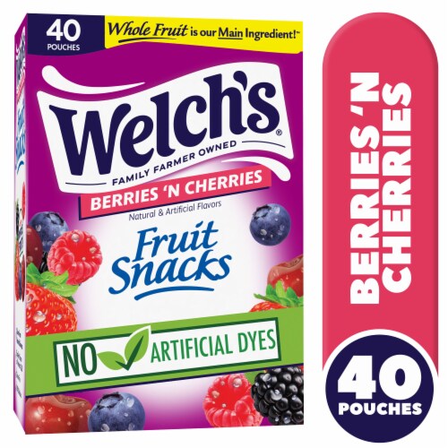 Welch’s Fruit Snacks Berries ‘N Cherries
