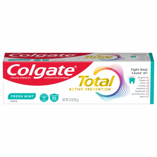 Colgate Total Active Prevention Fresh Mint Toothpaste