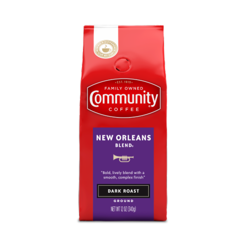Community Coffee® New Orleans Blend® Dark Roast Ground Coffee Bag