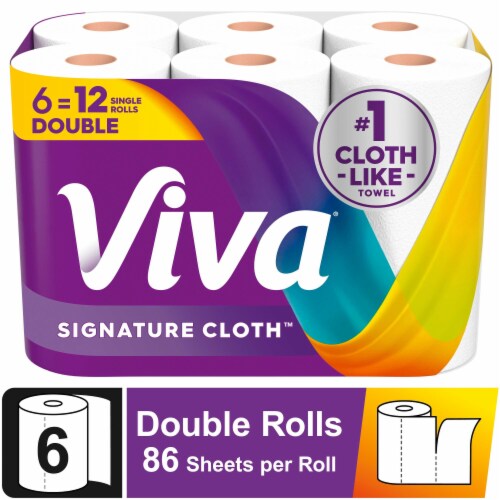 Viva® Signature Cloth™ Paper Towels Double Rolls
