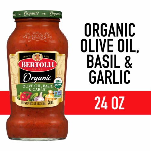Bertolli® Organic Olive Oil Basil & Garlic Pasta Sauce