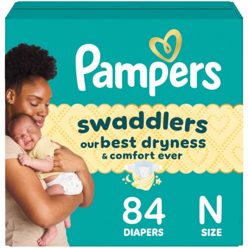 Pampers Swaddlers Newborn Baby Diapers Size 0 (<10 lbs)