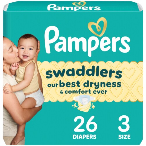 Pampers Swaddlers Baby Diapers Size 3 (16-28 lbs)