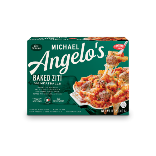 Michael Angelo’s® Baked Ziti with Meatballs Frozen Meal