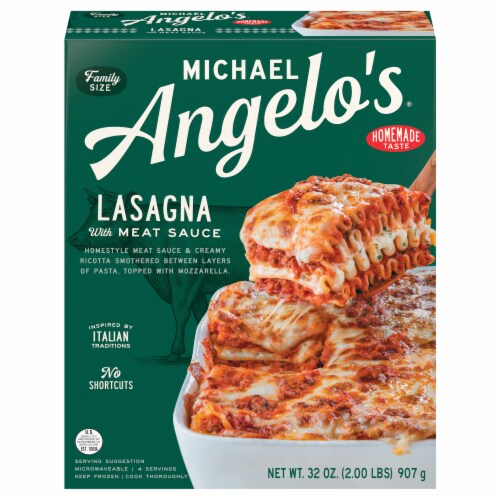 Michael Angelo’s® Lasagna with Meat Sauce Frozen Meal