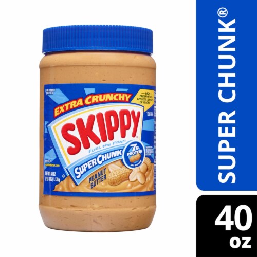SKIPPY SUPER CHUNK Extra Crunchy Peanut Butter