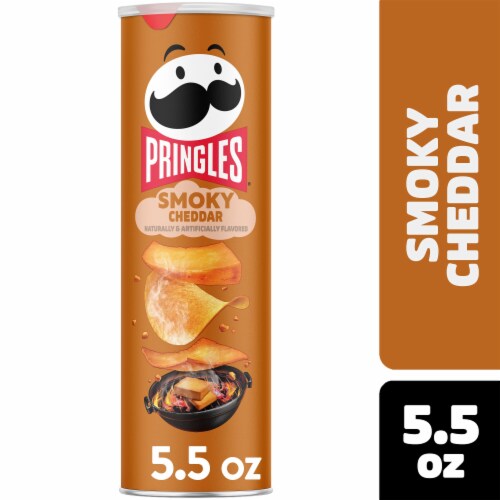 Pringles® Smoky Cheddar Potato Crisps Chips