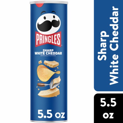 Pringles® Sharp White Cheddar Potato Crisps Chips