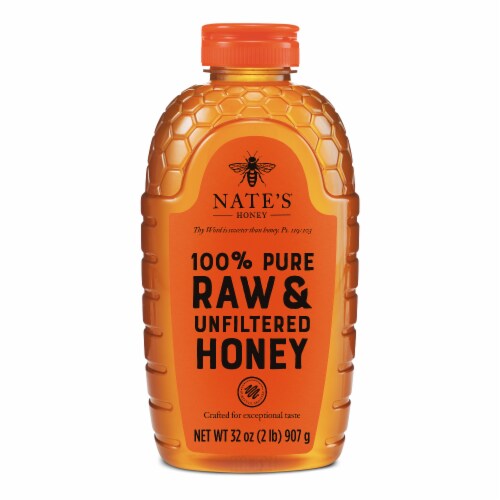 Nate’s Honey 100% Pure Raw & Unfiltered Honey