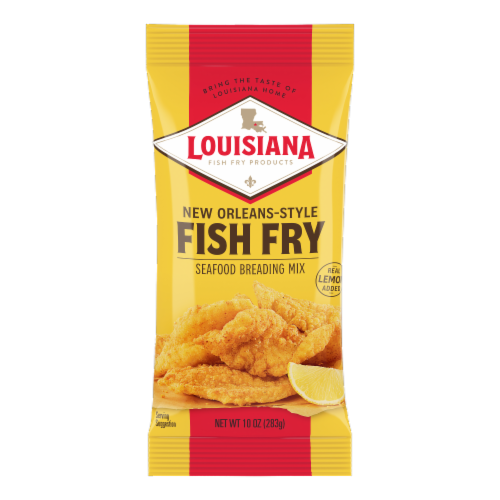 Louisiana Fish Fry Products New Orleans-Style Fish Fry Seafood Breading Mix