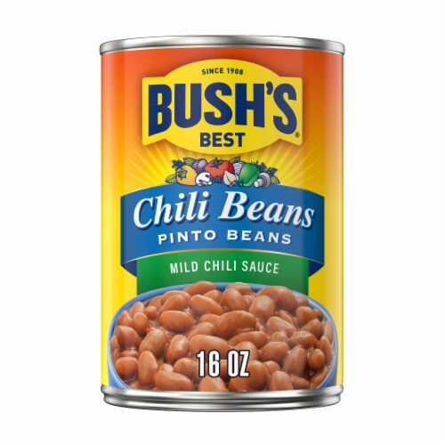 Bush’s Pinto Beans in a Mild Chili Sauce 16 oz