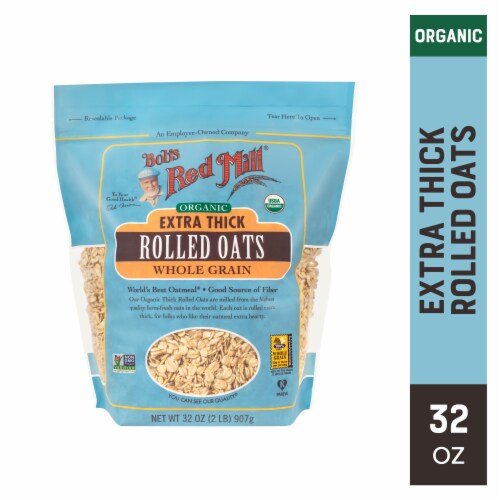 Bob’s Red Mill Organic Extra Thick Rolled Oats