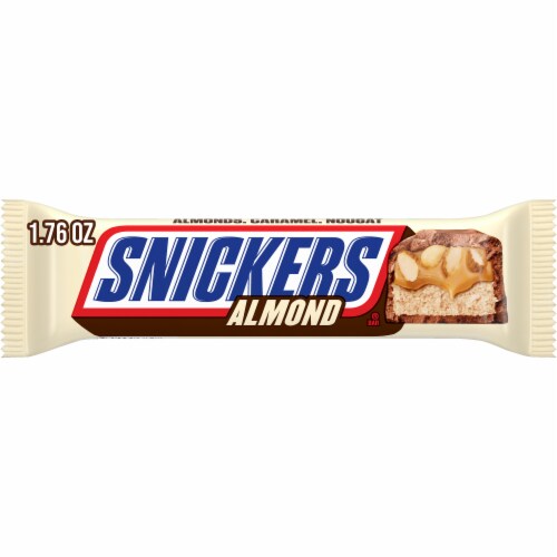 Snickers Almond Candy Milk Chocolate Full Size Bar