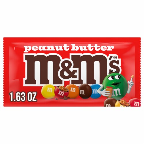 M&M’S Peanut Butter Milk Chocolate Candy Full Size Bag