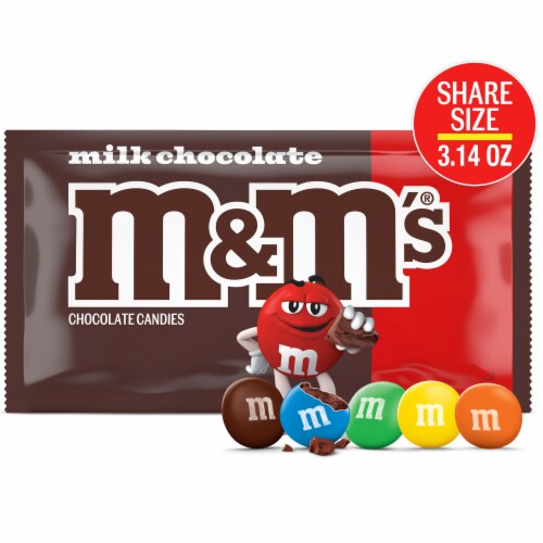 M&M’S Milk Chocolate Candy Share Size Bag