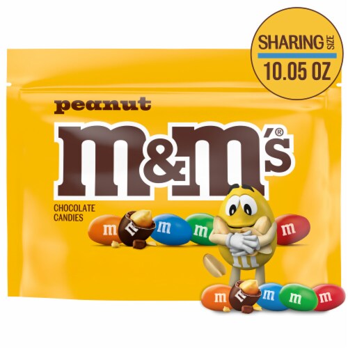 M&M’S Peanut Milk Chocolate Candy Sharing Size Bag