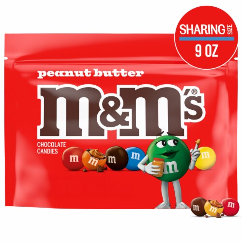 M&M’S Peanut Butter Milk Chocolate Candy Sharing Size Bag