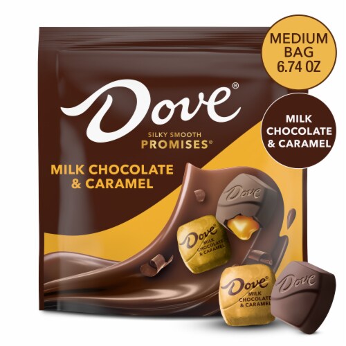Dove Promises Milk Chocolate Caramel Easter Candy Easter Bag