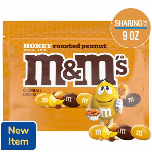 M&M’S Honey Roasted Peanut Chocolate Candy Bag