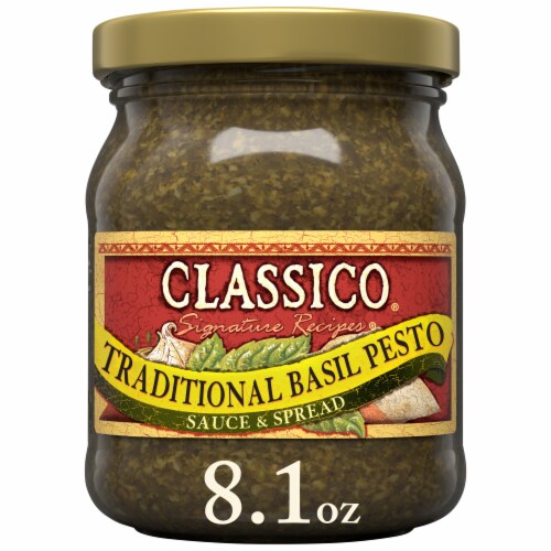 Classico Signature Recipes Traditional Basil Pesto Pasta Sauce & Spread