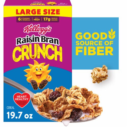 Kellogg’s® Raisin Bran Crunch Large Size Cereal
