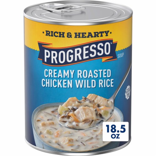 Progresso Rich & Hearty Creamy Roasted Chicken Wild Rice Soup