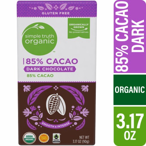 Simple Truth Organic® 85% Cacao Fair Trade Dark Chocolate Bar
