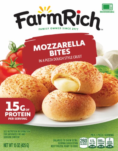 Farm Rich Mozzarella Bites, Frozen Appetizer
