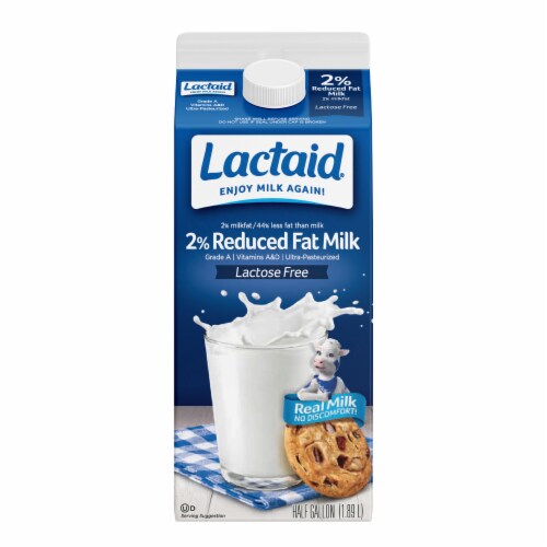 Lactaid® Lactose Free 2% Reduced Fat Milk Half Gallon