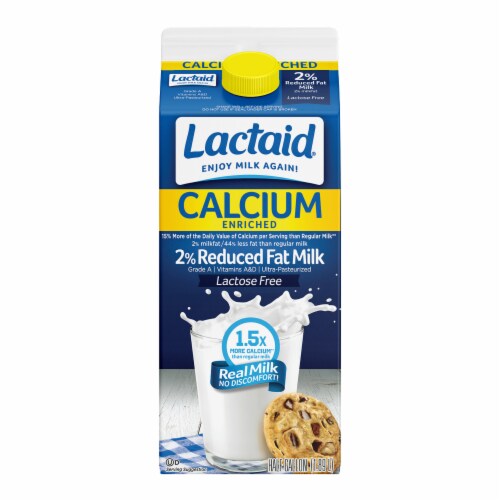 Lactaid® Lactose Free Calcium Fortified 2% Reduced Fat Milk Half Gallon