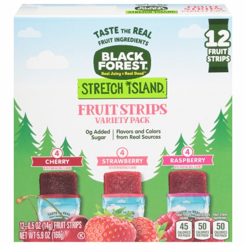 Black Forest Stretch Island Fruit Strips – Variety Pack