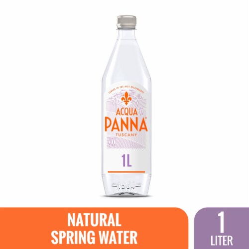 Acqua Panna Natural Spring Water plastic water bottle