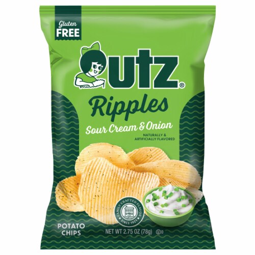 Utz® Ripples Sour Cream & Onion Chips